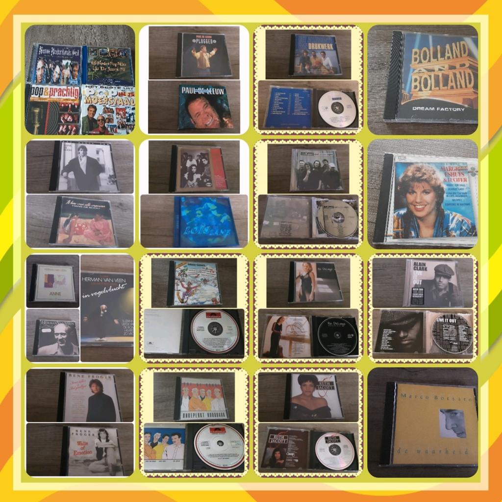 26 nederpop muziek CD's, Cd's en Dvd's, Cd's | Pop, Gebruikt, Ophalen of Verzenden