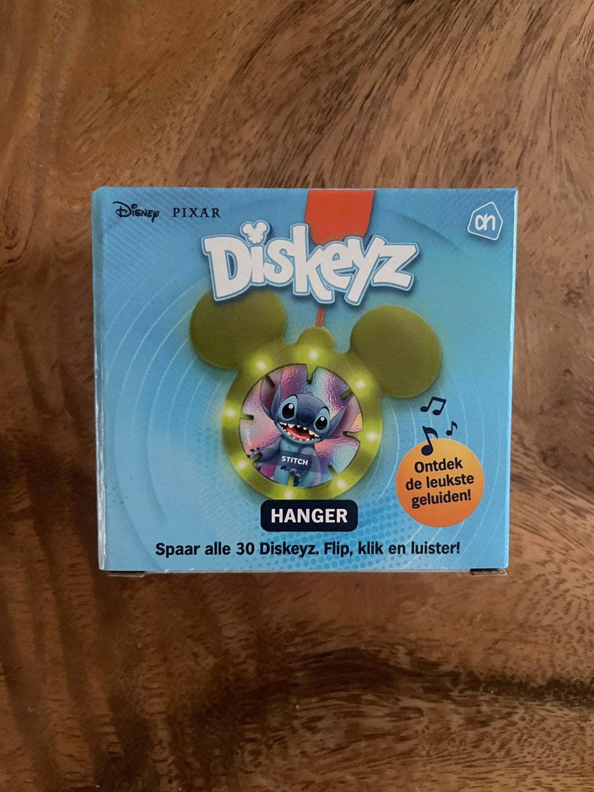 Nieuw! Albert heijn ah diskeyz diskey hanger Stitch disney, Ophalen of Verzenden