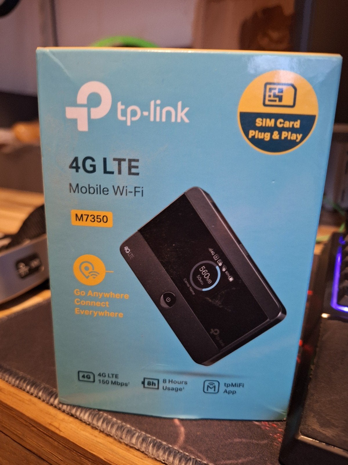 TP-Link M7350 4G LTE Mobiele Wi-Fi Router, Ophalen, Zo goed als nieuw
