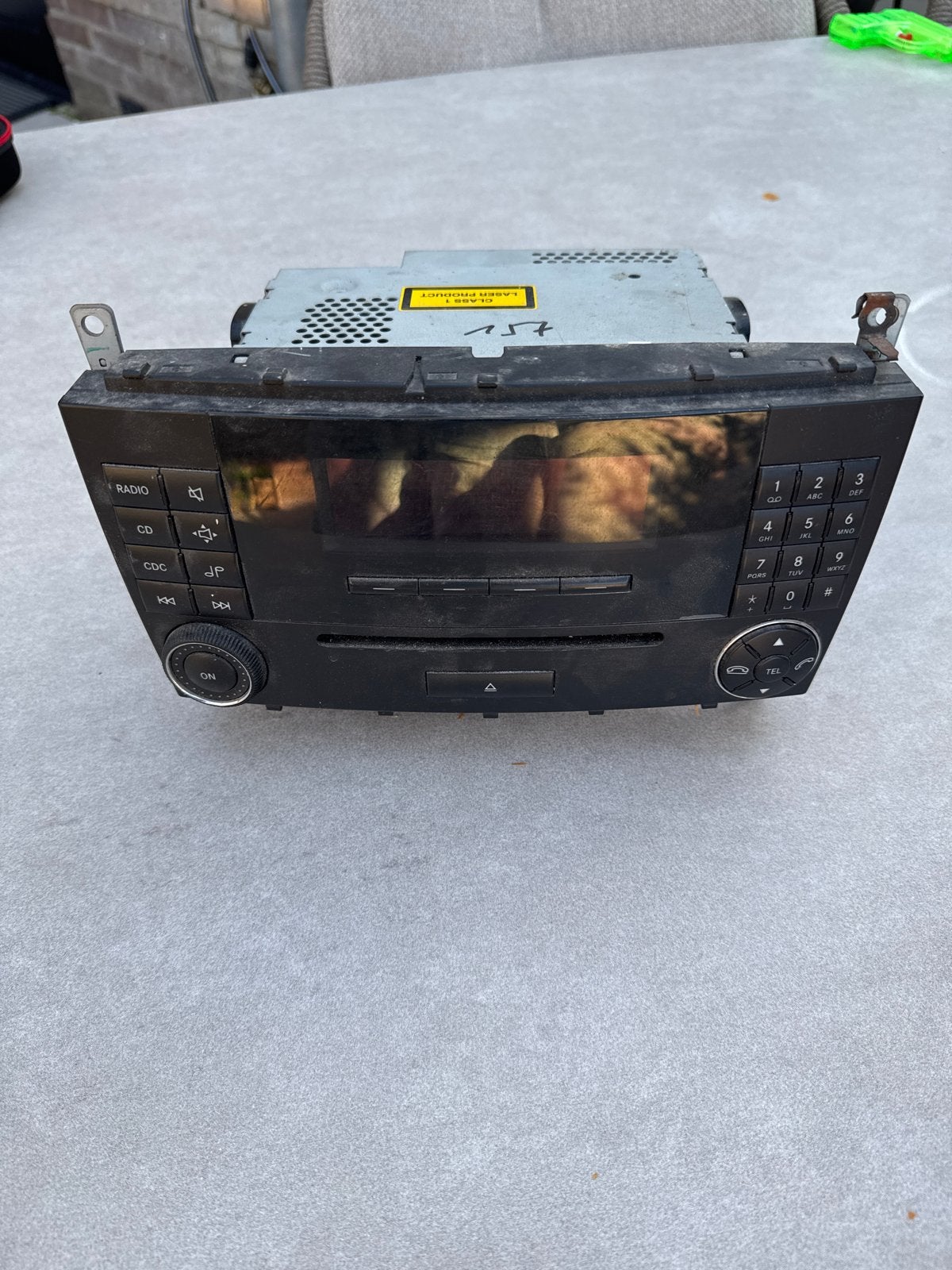 Mercedes-Benz Radio CD Speler MF2530 A 203 827 38 42, Ophalen of Verzenden, Gebruikt