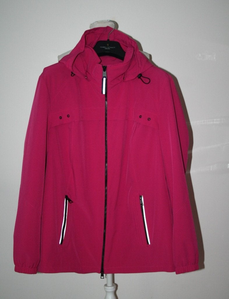 Barbara Lebek fuchsia kleur jack windjack mt 44 L, Maat 42/44 (L), Ophalen of Verzenden, Zo goed als nieuw, Barbara Lebek