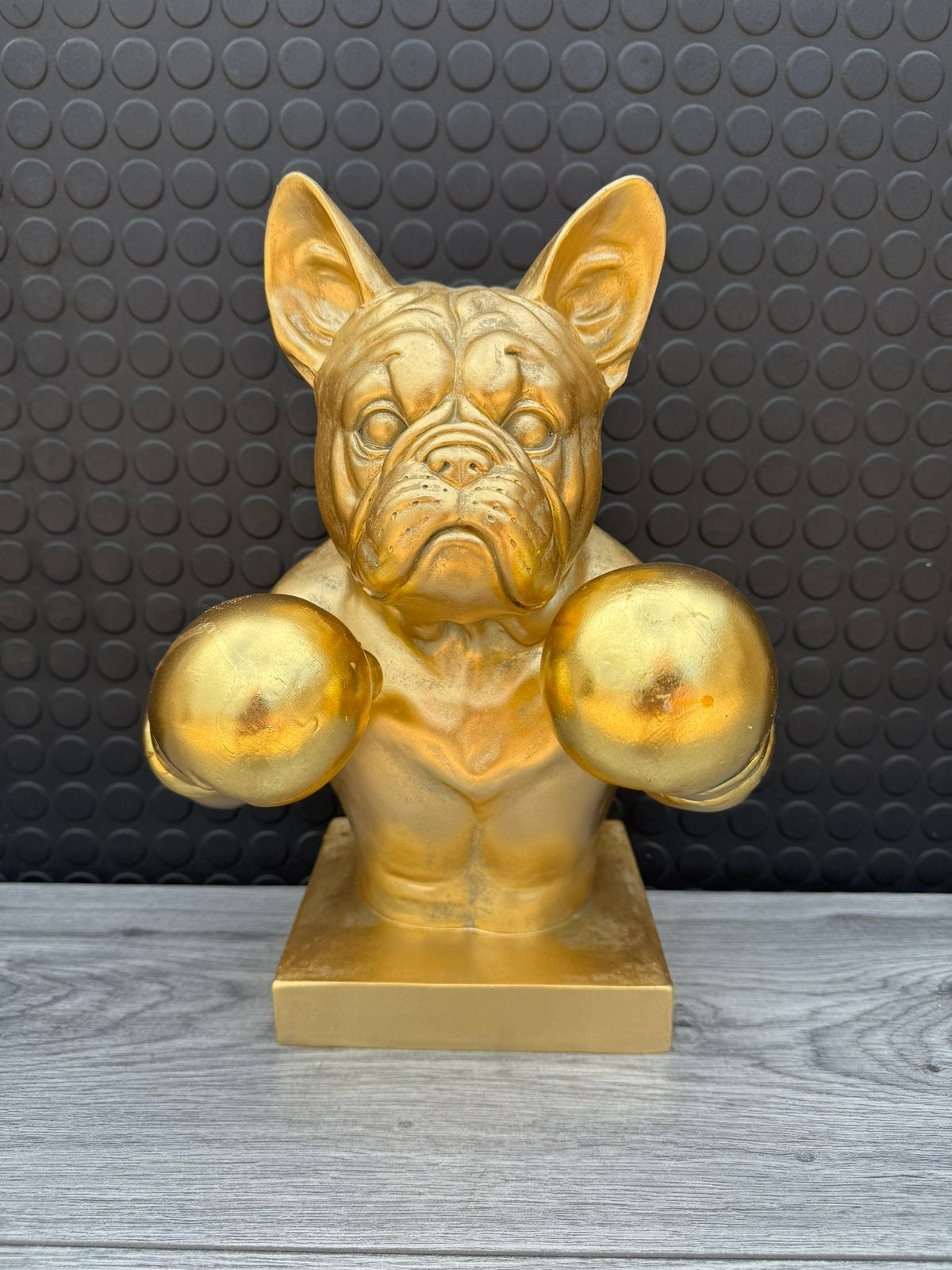 bulldog boxer 35hoog 25breed/Nieuw!, Verzamelen, Beelden en Beeldjes, Ophalen of Verzenden, Nieuw, Dier