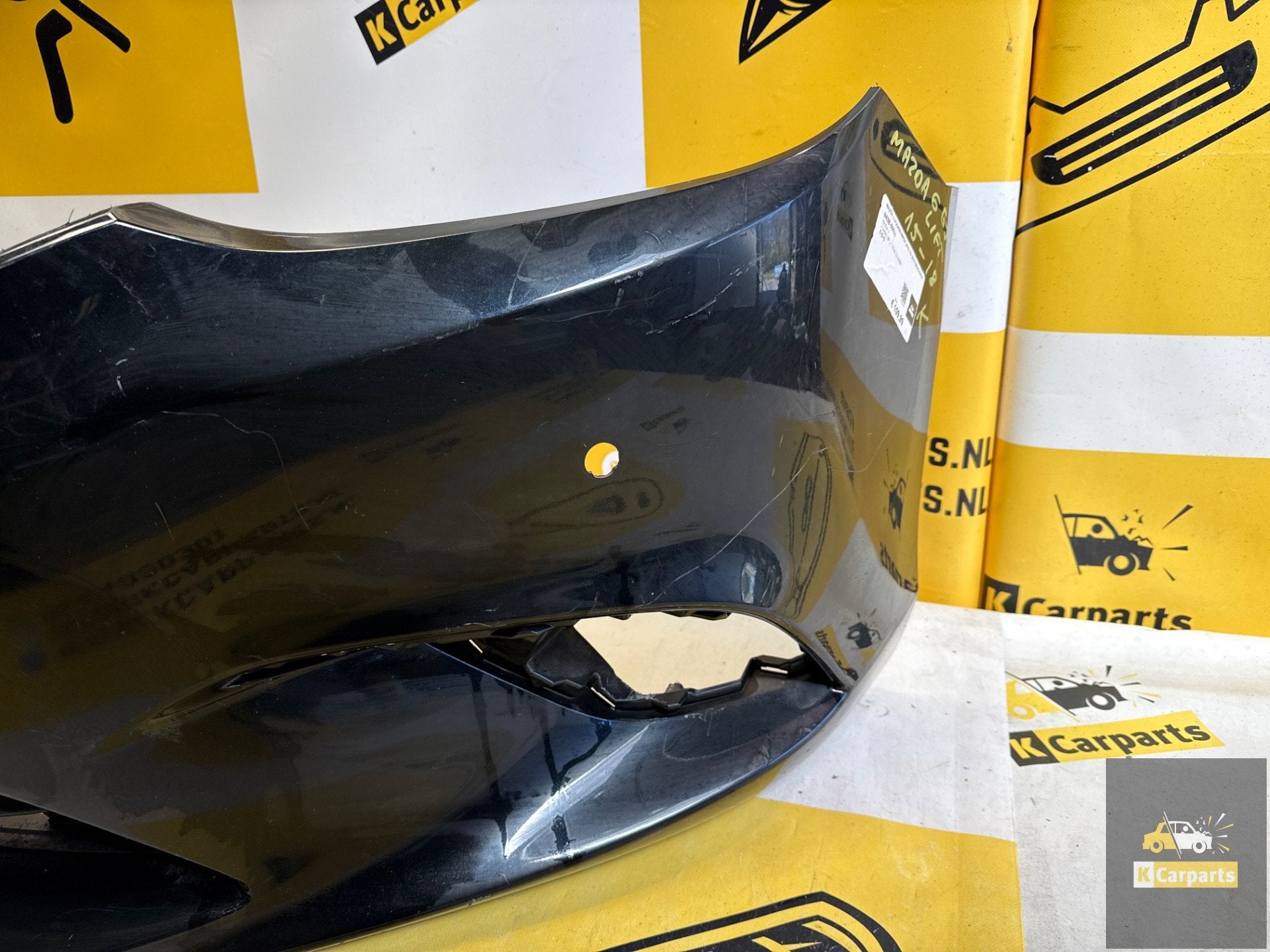 Mazda 3 voorbumper 2016 to 2019 B63b-50031, Info@fabrikant.eu, Ophalen of Verzenden, Mazda, Bumper