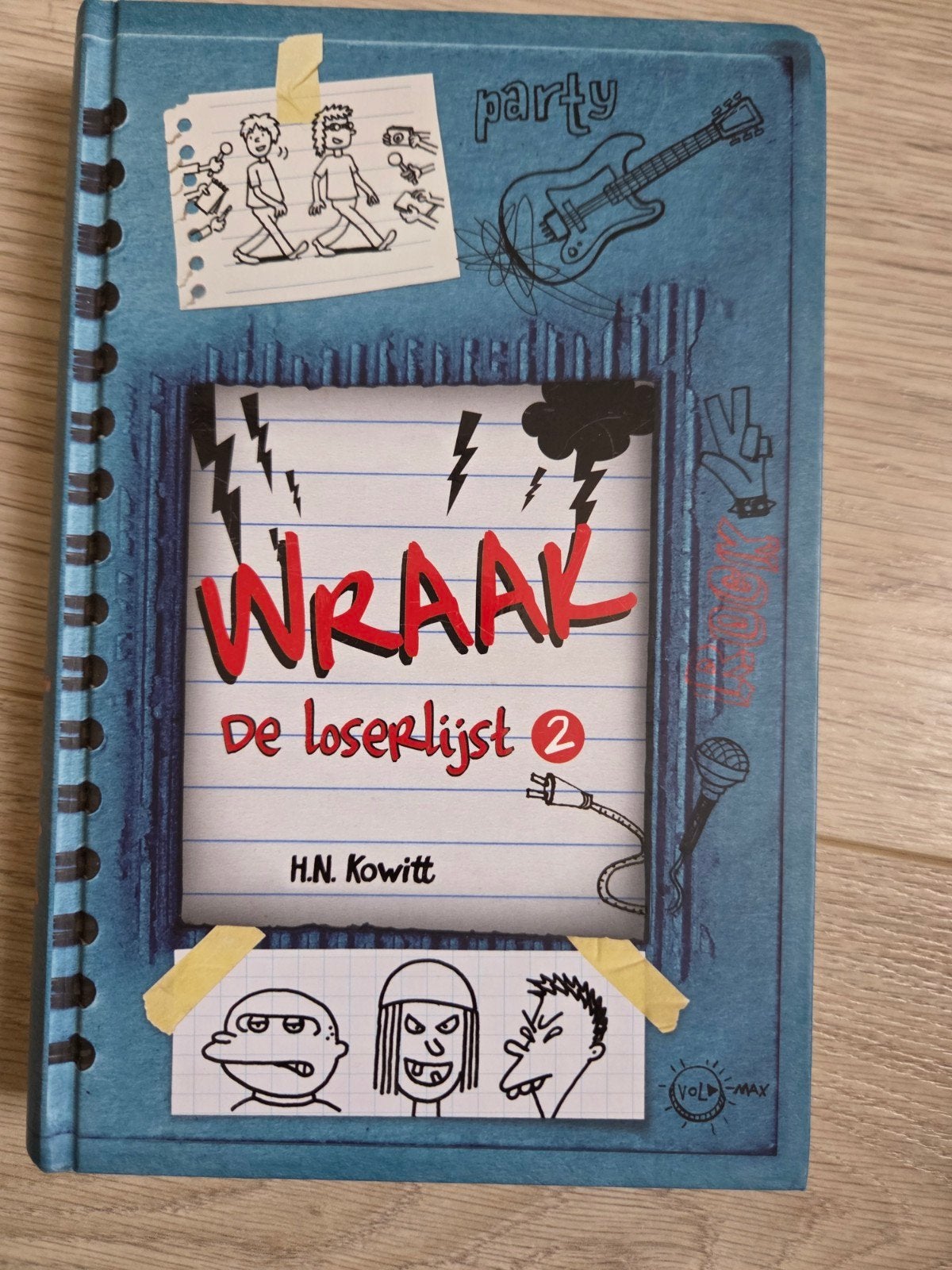 WRAAK De loserlijst 2 - H.N. Kowitt, Boeken, Ophalen of Verzenden, Zo goed als nieuw, H.N. Kowitt, Fictie