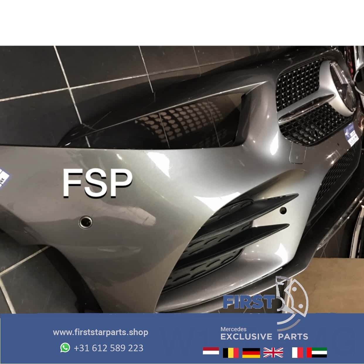 W177 A35 AMG PAKKET Origineel Mercedes A Klasse 2020 GRIJS V, Auto-onderdelen, Gebruikt, -, Ophalen of Verzenden, Bumper