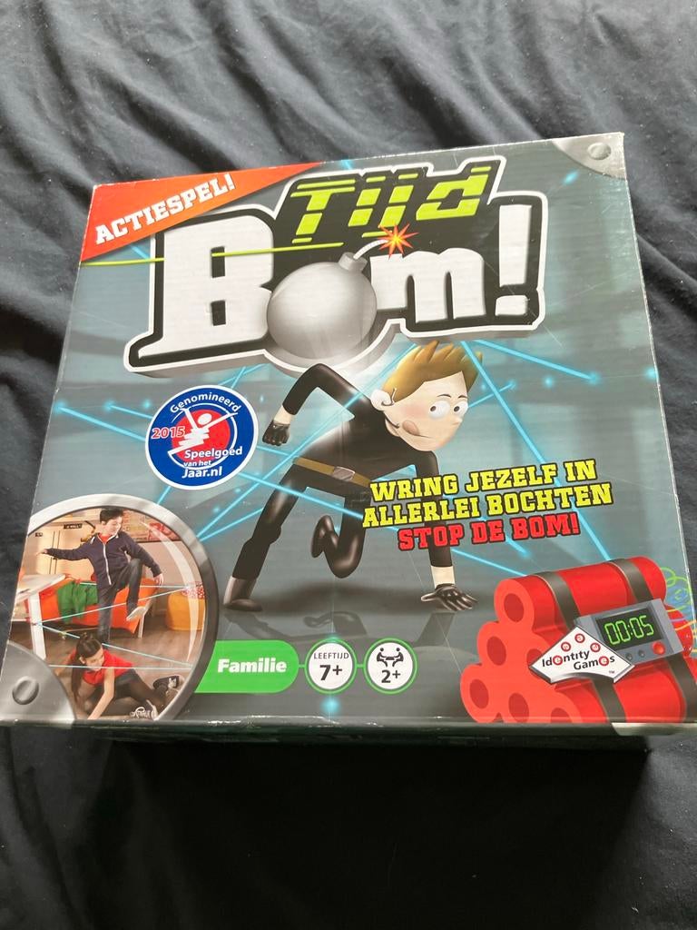 5 leuke gezelschapsspellen: Tijd Bom, Speak Out, Leugendetec, Hobby en Vrije tijd, Gezelschapsspellen | Bordspellen, Drie of vier spelers