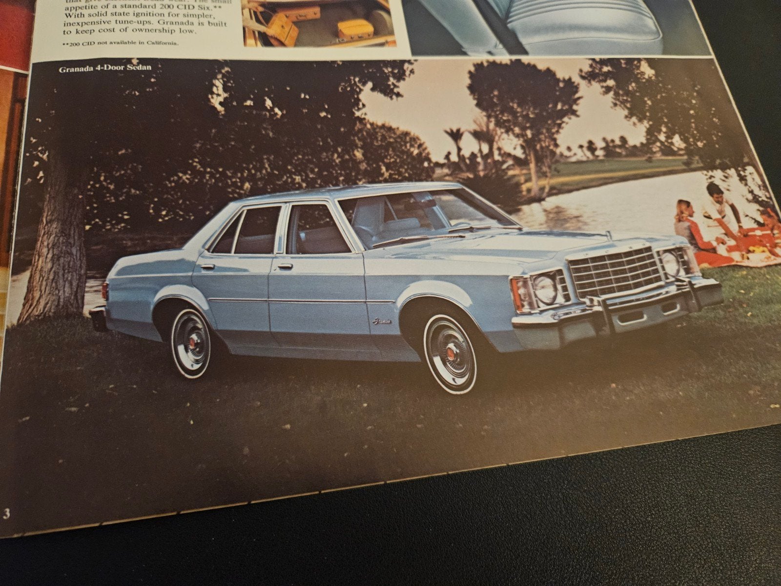 Brochure Ford Granada 1976 USA, Ophalen of Verzenden, Zo goed als nieuw, Ford