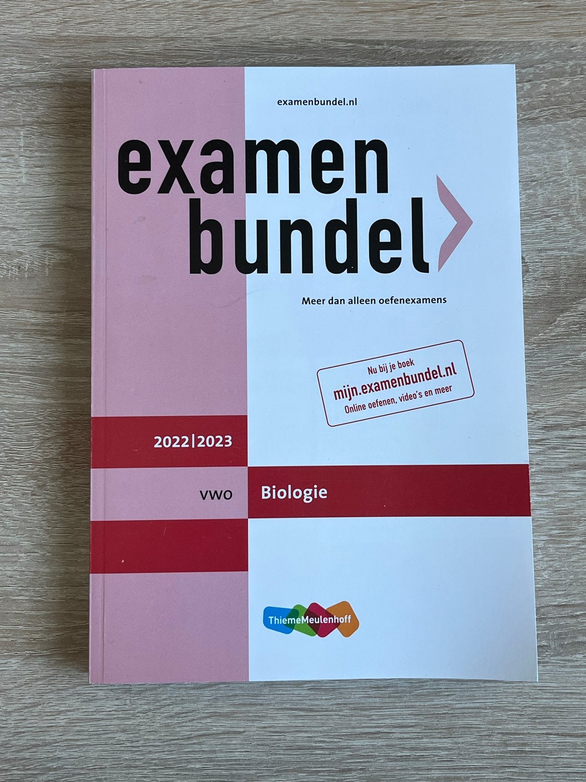 Examenbundel Biologie VWO 2022/2023, Boeken, Ophalen of Verzenden, Zo goed als nieuw, VWO, Biologie
