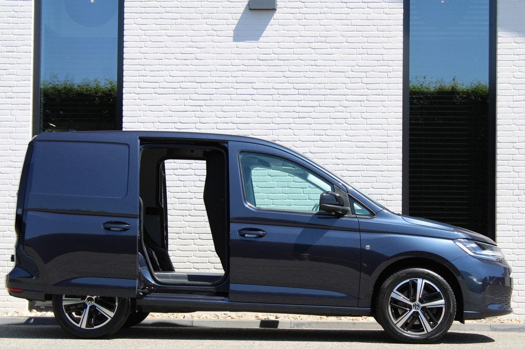 Volkswagen Caddy 2.0 TDI / Aut / 75 Edition / Leer / Led / A, Auto's, Bestelauto's, Gebruikt, 4 cilinders, Met garantie (alle)