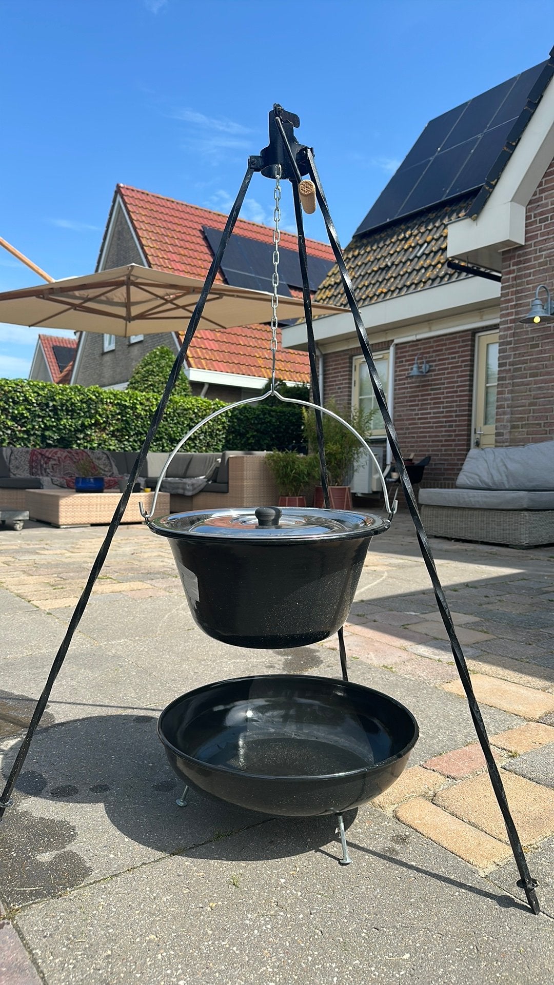 Heksenketel driepoot, Ophalen, Zo goed als nieuw