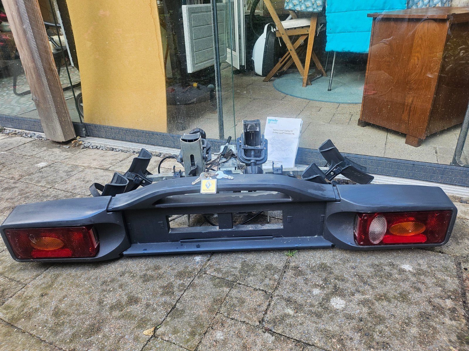 fietsendrager Twinny Load Swing CK kantelbaar, Auto diversen, Ophalen, Zo goed als nieuw, Trekhaakdrager