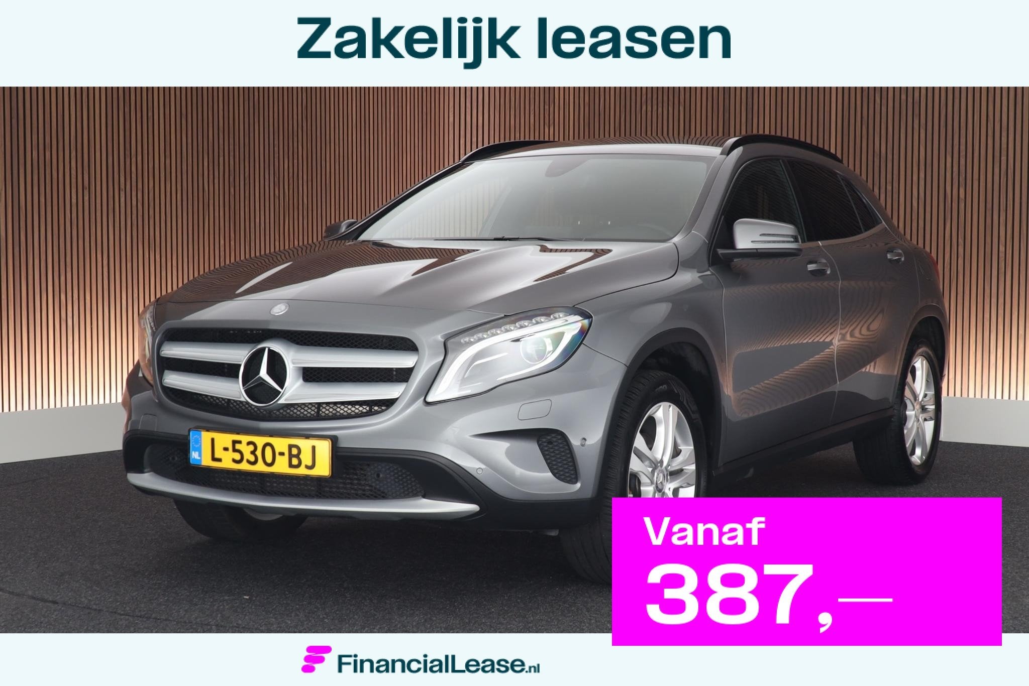 Mercedes-Benz GLA-klasse 200 156pk Prestige Automaat LED Cli, Stof, Gebruikt, Euro 6, 715 kg
