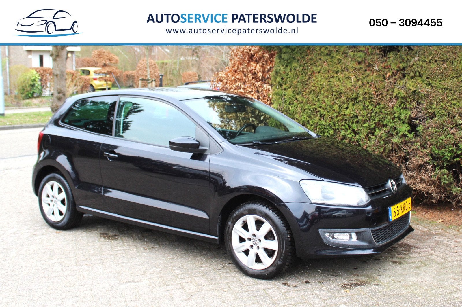 Volkswagen Polo 1.4-16V Highline, Auto's, Voorwielaandrijving, 86 pk, 4 cilinders, Zwart