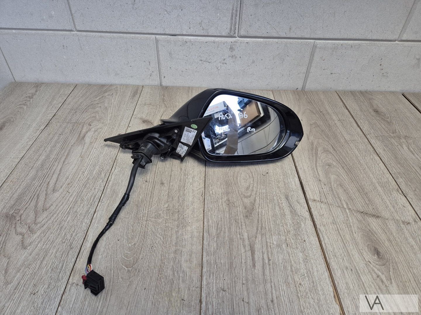 Spiegel rechts van Audi A6 c7 2011 - 2018 12 draden €125, Auto-onderdelen, Gebruikt, -, -, -