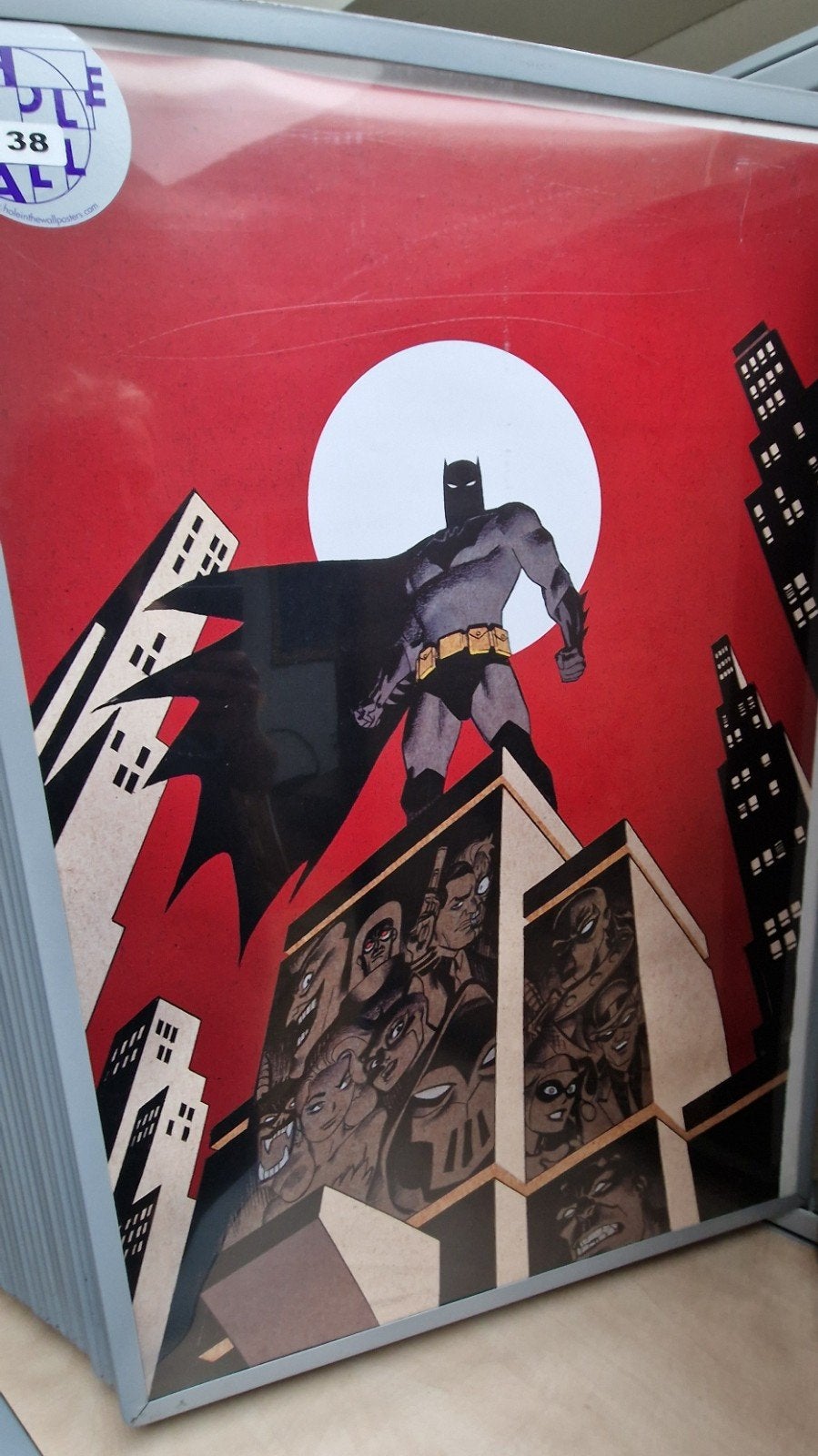 Batman Poster - Film en TV Kunstwerk, Ophalen of Verzenden, Nieuw, Film en Tv