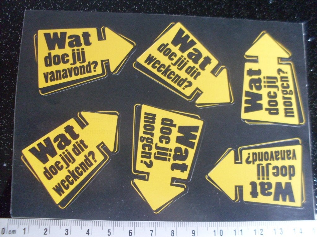sticker wat doe jij.. ? Jumbo supermarkten, Verzenden, Zo goed als nieuw, Winkel of Supermarkt
