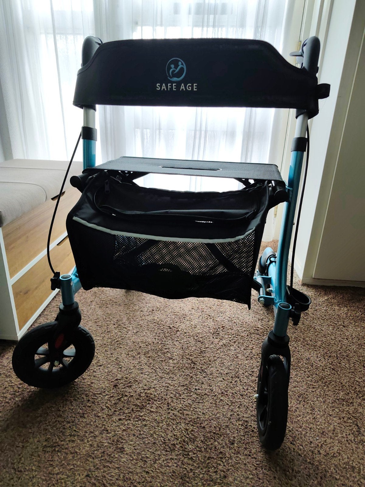 Nette rollator, Ophalen