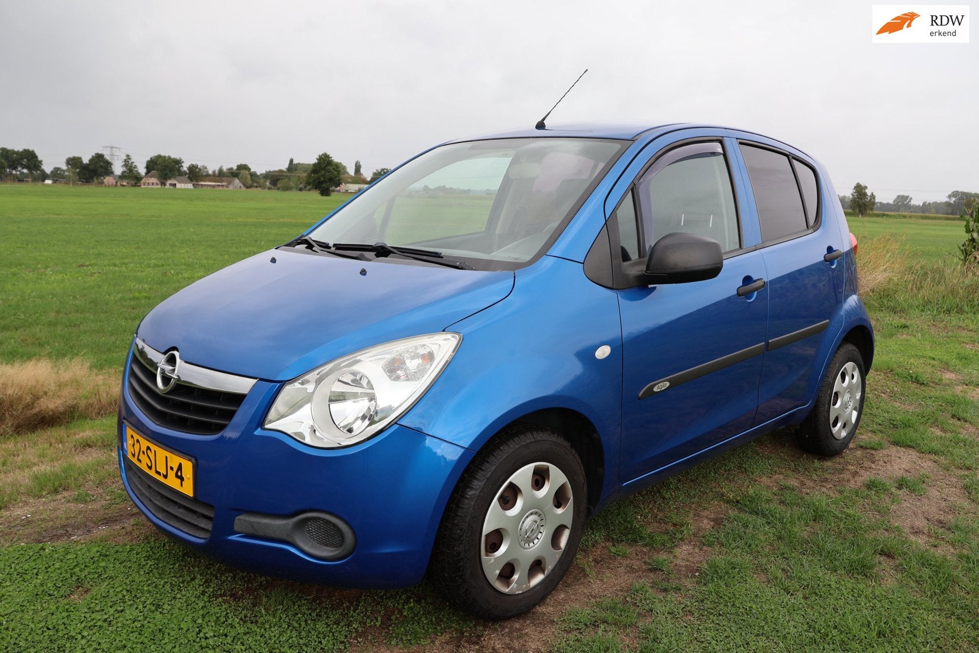 Opel Agila 1.0 Selection|APK-Nieuw|Nette staat|Goed onderhou, Auto's, Opel, Euro 5, Stof, Gebruikt, Zwart