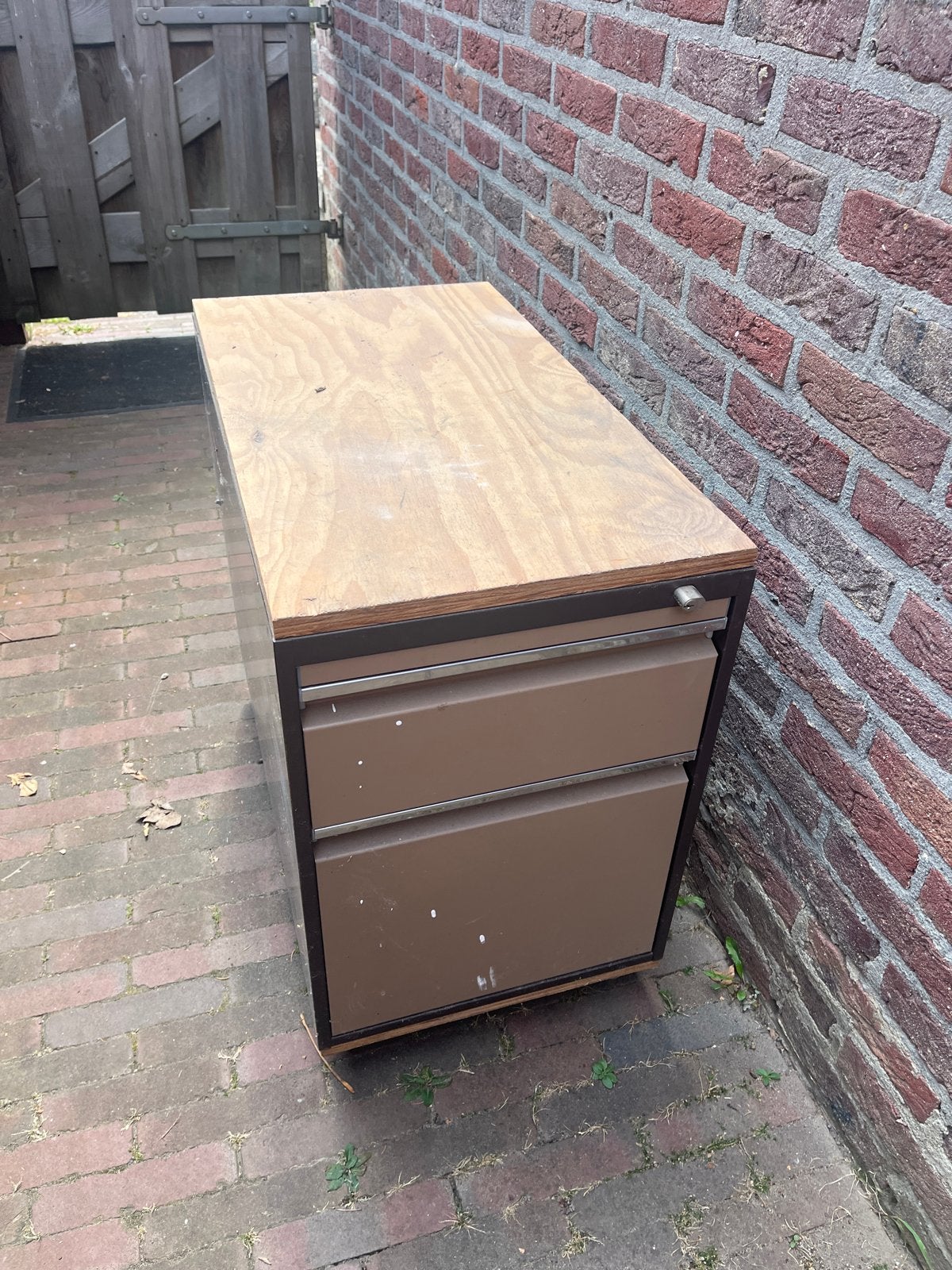 Archiefkast op wielen gebruikt voor gereedschap, Ophalen, Gebruikt, 25 tot 50 cm, Minder dan 100 cm