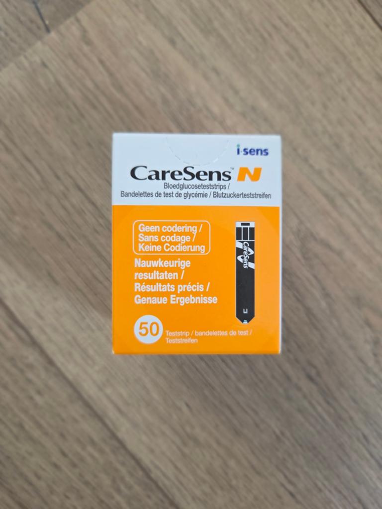CareSens N bloedglucoseteststrips - 50 stuks, Ophalen of Verzenden, Nieuw, Overige typen