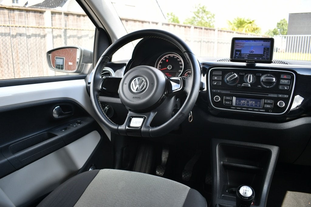Volkswagen up! 1.0 cheer up! 5DR BlueM. Airco|Navi|Stoelverw, Euro 5, Stof, Gebruikt, Up!