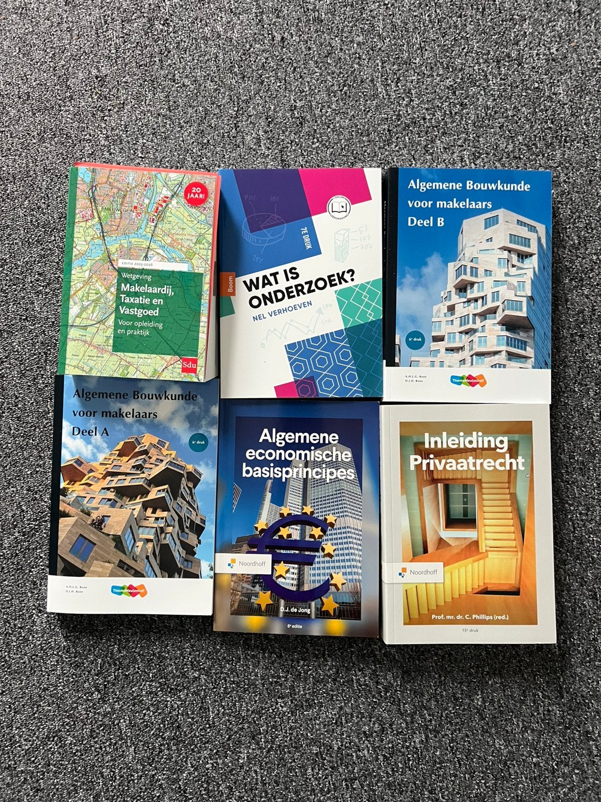 HBO vastgoedkunde leerjaar 1, Boeken, Ophalen of Verzenden, Beta, Zo goed als nieuw, HBO