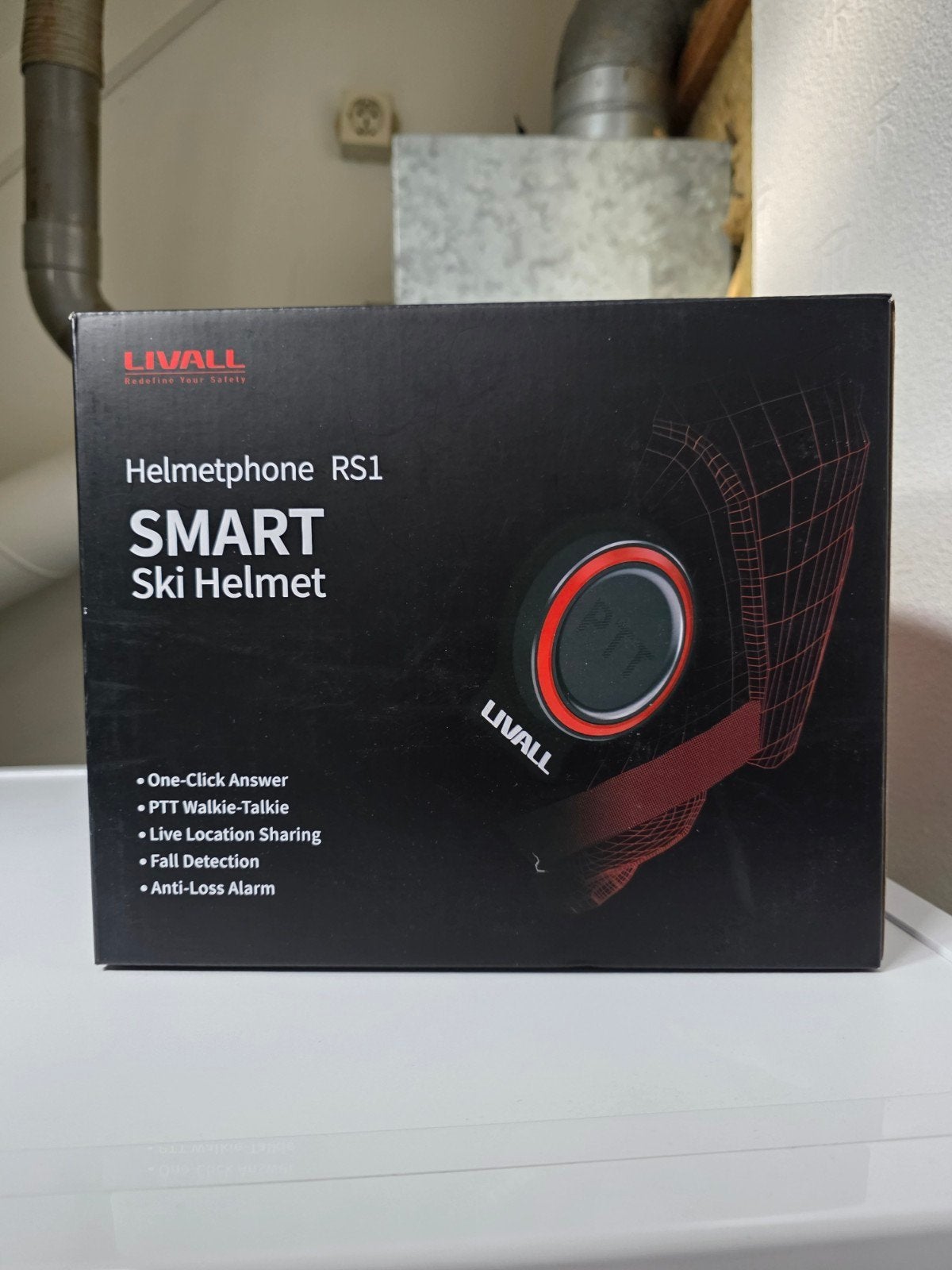 LIVALL RS1 Smart Ski-helm (Graphite Black) Maat M (54-58 cm), Overige merken, Overige typen, Nieuw, Ophalen of Verzenden