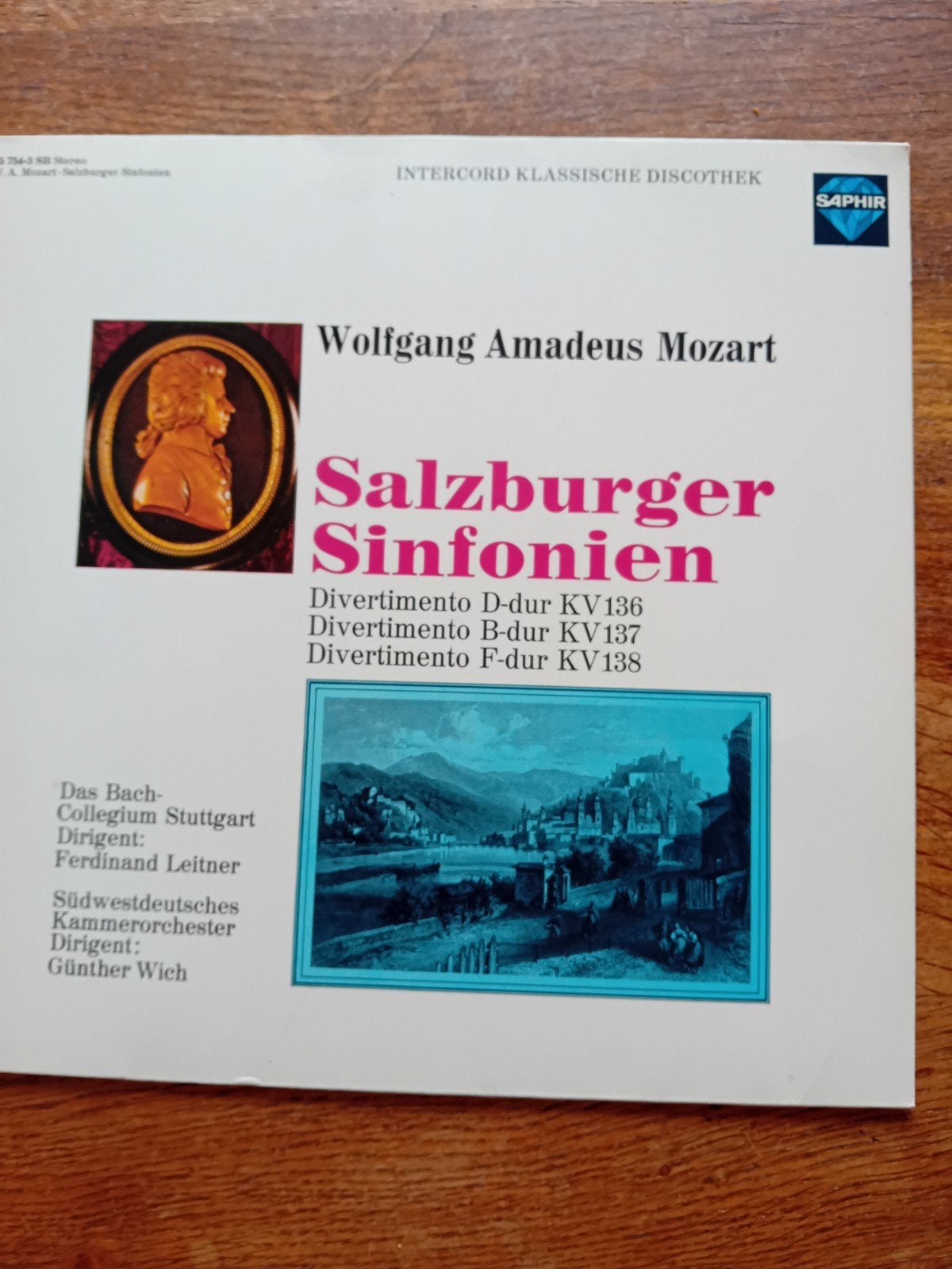 Mozart: Salzburger Sinfonien - Klassieke LP, Cd's en Dvd's, Vinyl | Klassiek, LP, Gebruikt, Mozart, Ophalen of Verzenden