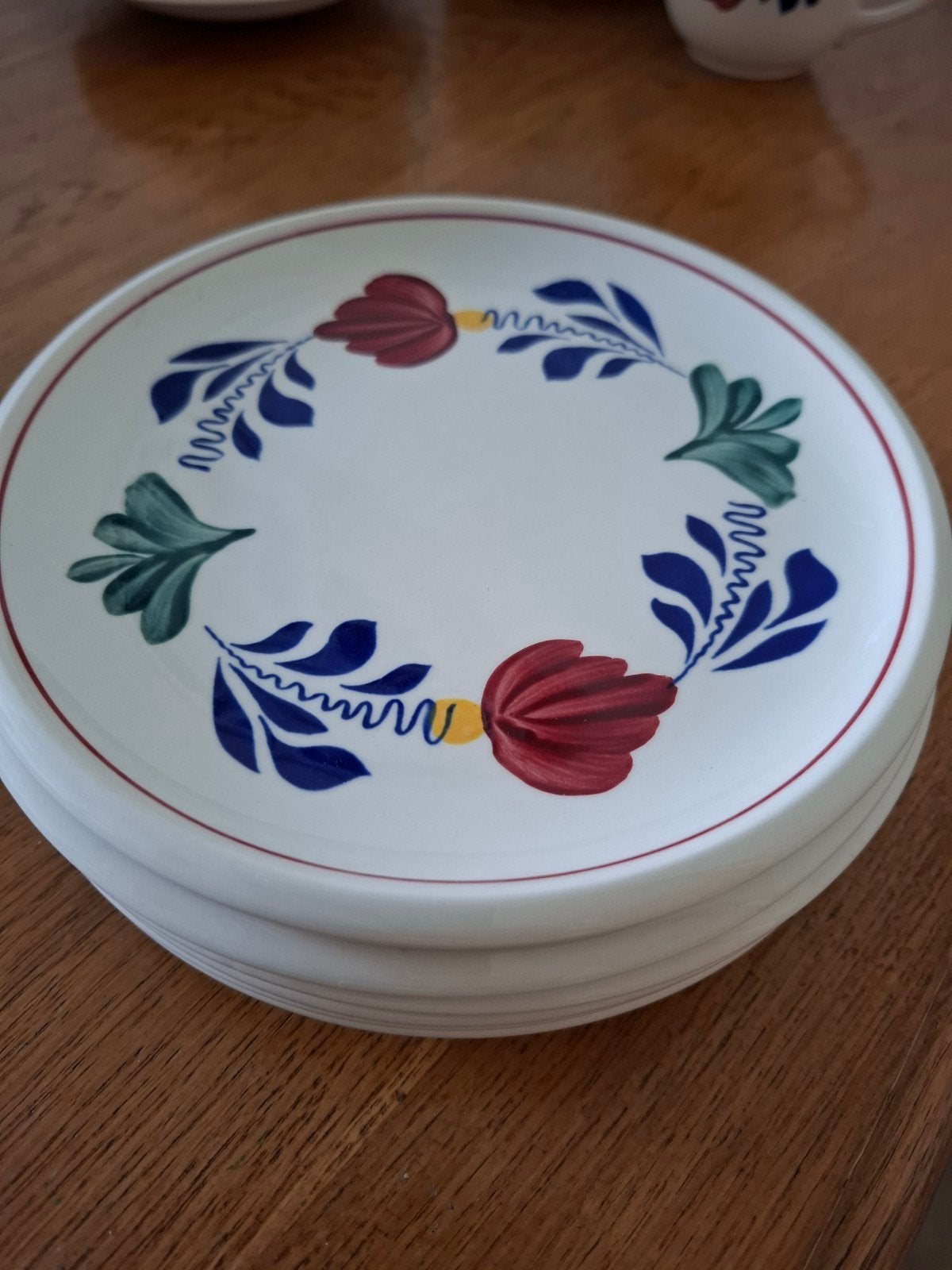 Vintage Boerenbont Servies - Compleet Set, Ophalen, Gebruikt, Overige merken, Keramiek