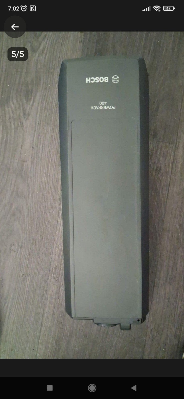 Bosch PowerPack 400 fietsaccu met lader, Gebruikt