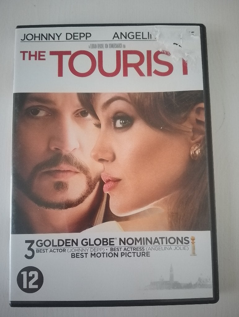 The Tourist - DVD - Johnny Depp en Angelina Jolie, Alle leeftijden, Ophalen of Verzenden, Zo goed als nieuw