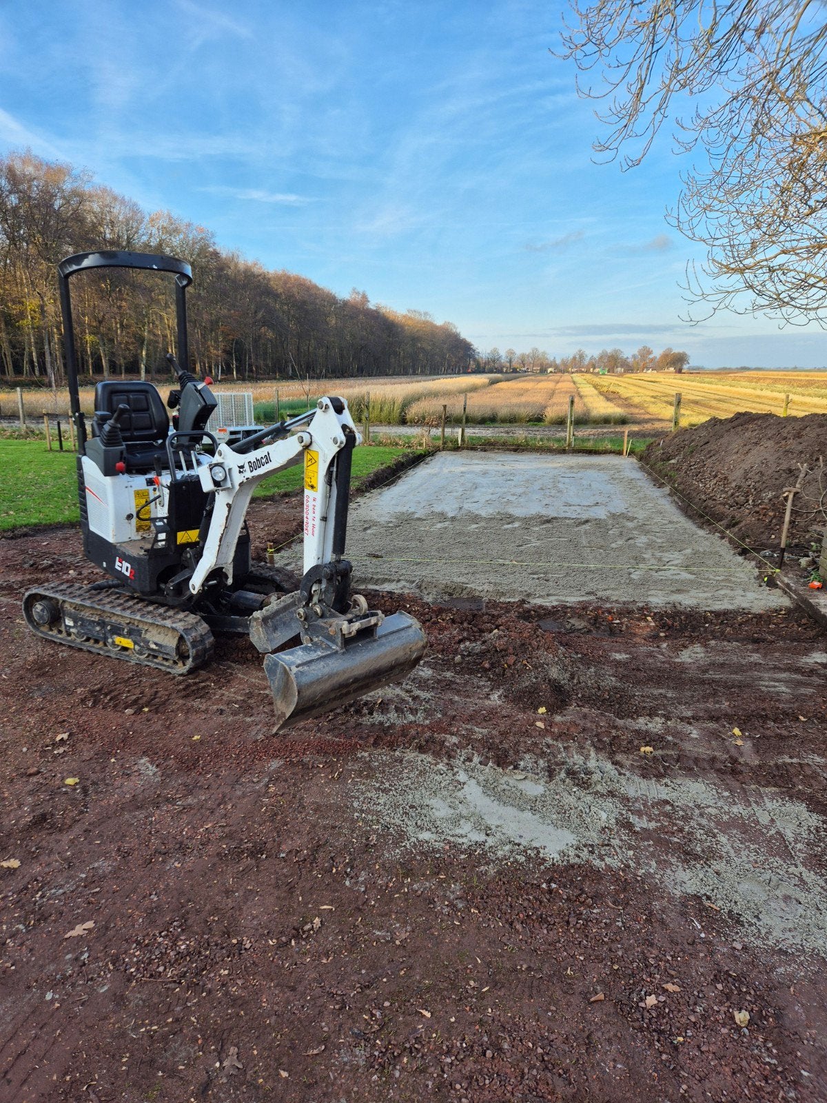 Minikraan te huur 100, Tuin en Terras, Ophalen of Verzenden
