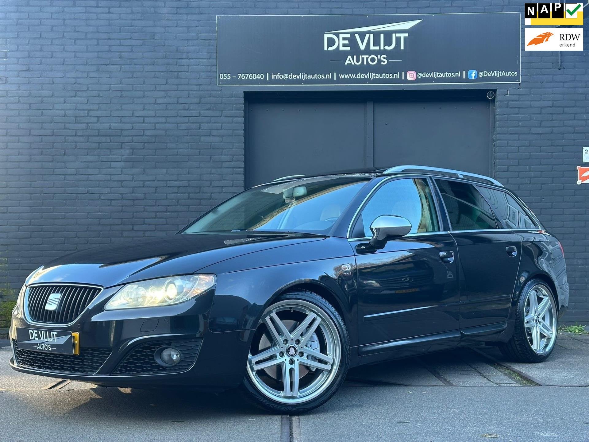 Seat Exeo ST 2.0 TSI Sport | Automaat | Schuifdak | Navi | C, Auto's, Euro 5, 1490 kg, Gebruikt, 4 cilinders
