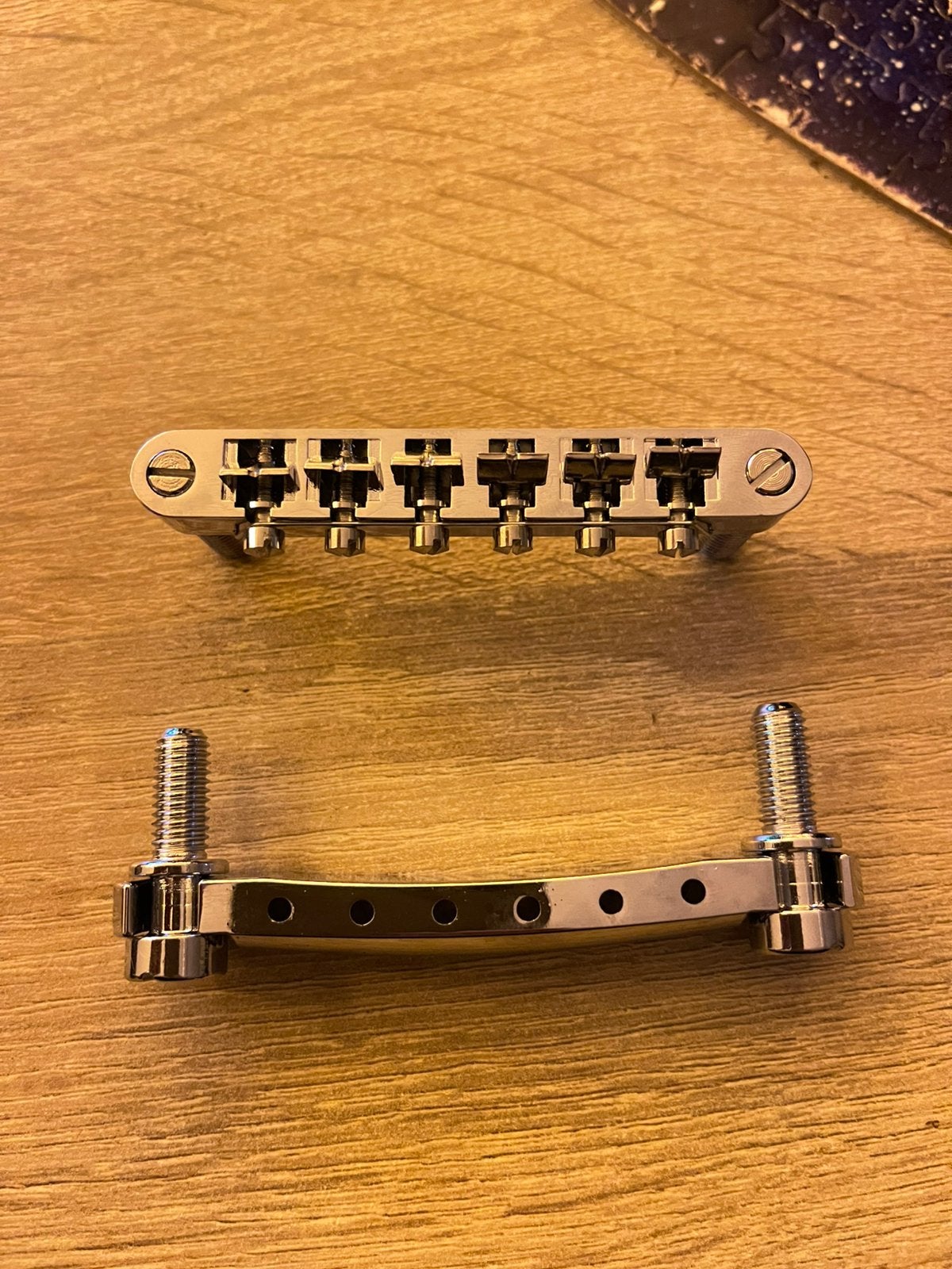 Neuw Chrome Tune o Matic Bridge voor gitaar, Muziek en Instrumenten, Ophalen of Verzenden