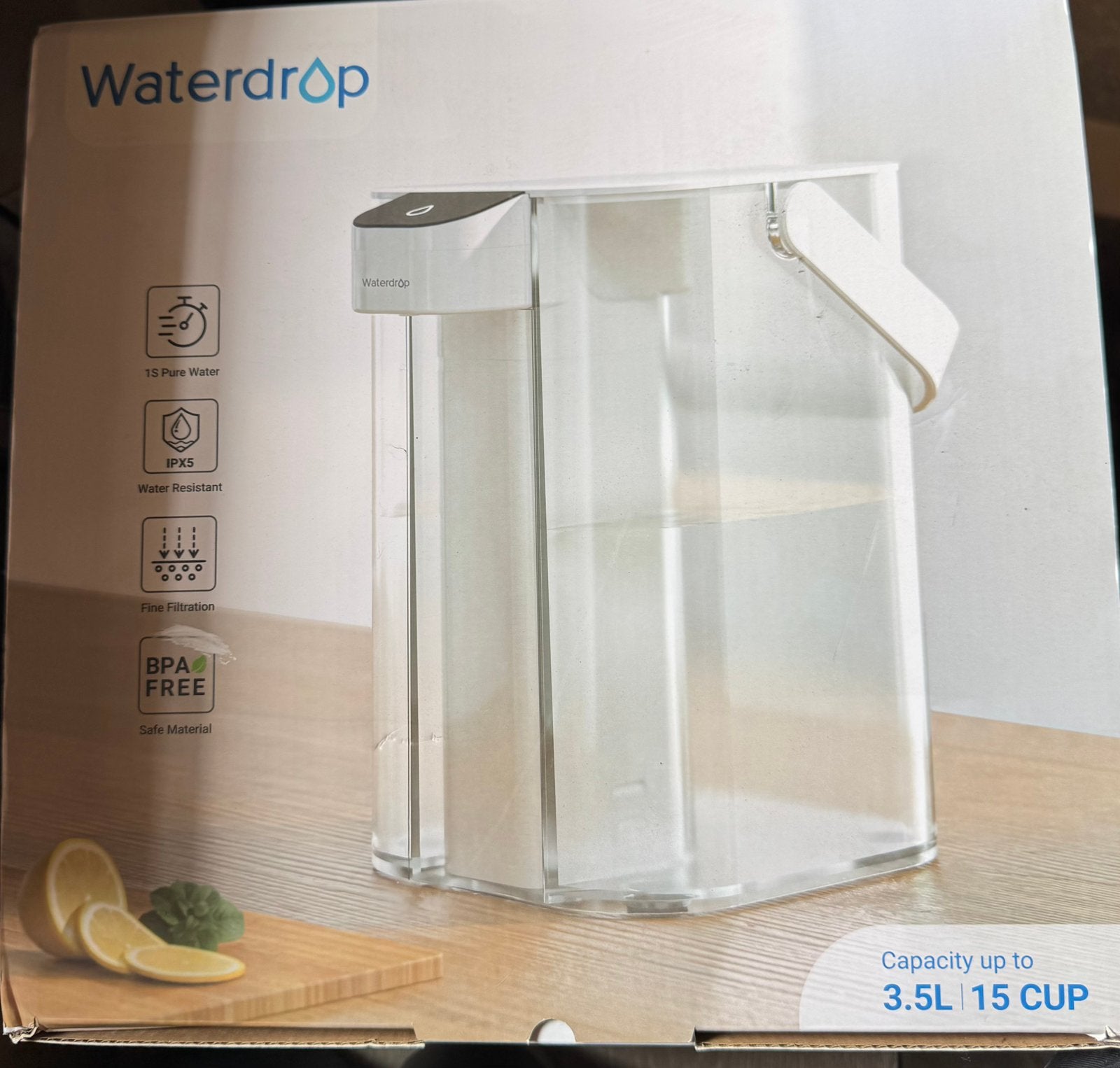 Waterdrop electrische waterfilter, Ophalen, Nieuw