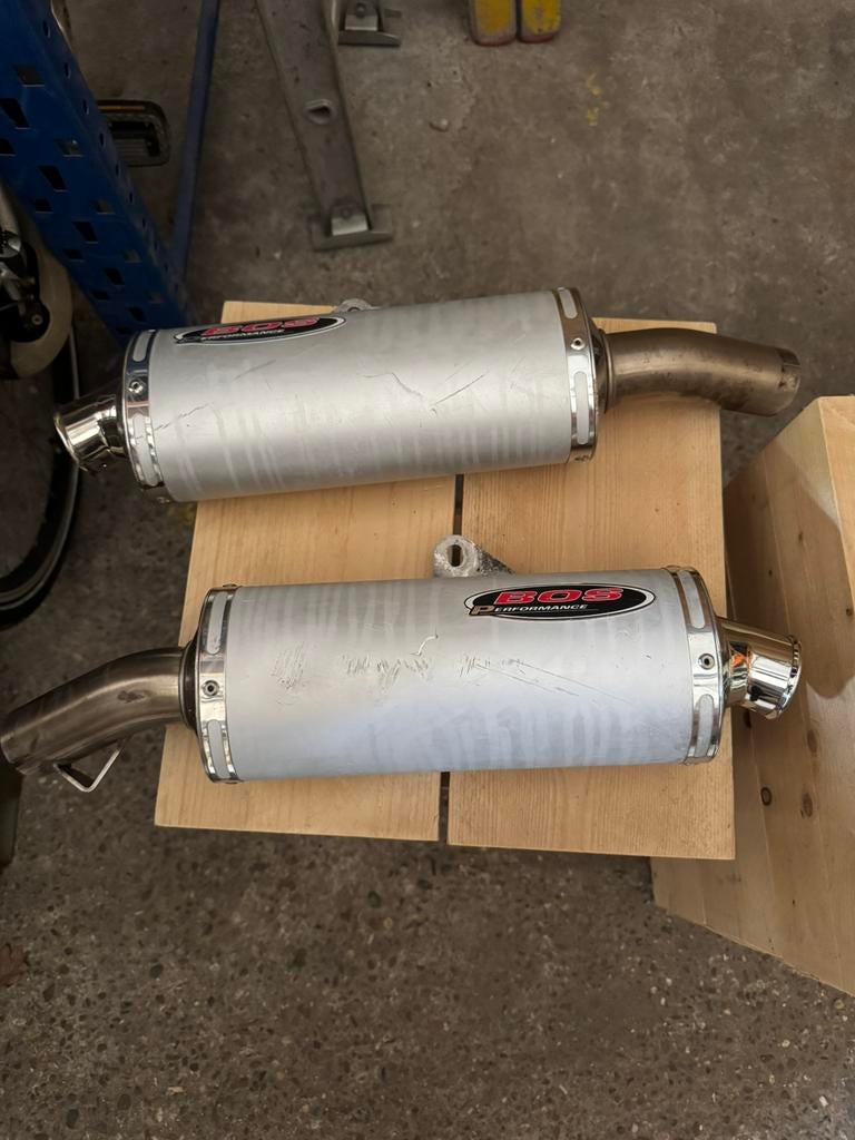 Bos uitlaten gebruikt aansluiting 48mm, Ophalen of Verzenden, Gebruikt