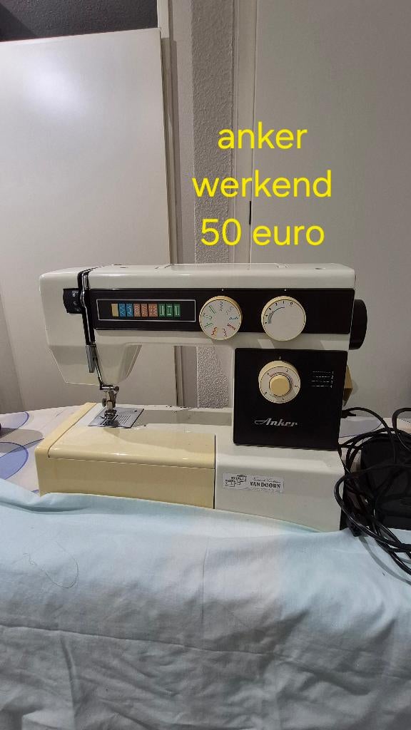 anker naaimachine, Hobby en Vrije tijd, Naaimachines en Toebehoren, Ophalen, Gebruikt, Naaimachine, Overige merken