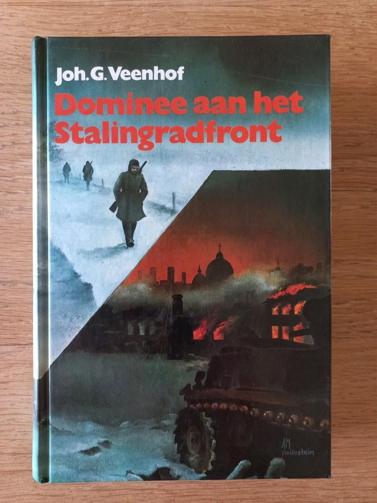 Dominee aan het Stalingradfront, Joh. G Veenhof, 2e WO, IZGS, Boeken, Ophalen of Verzenden