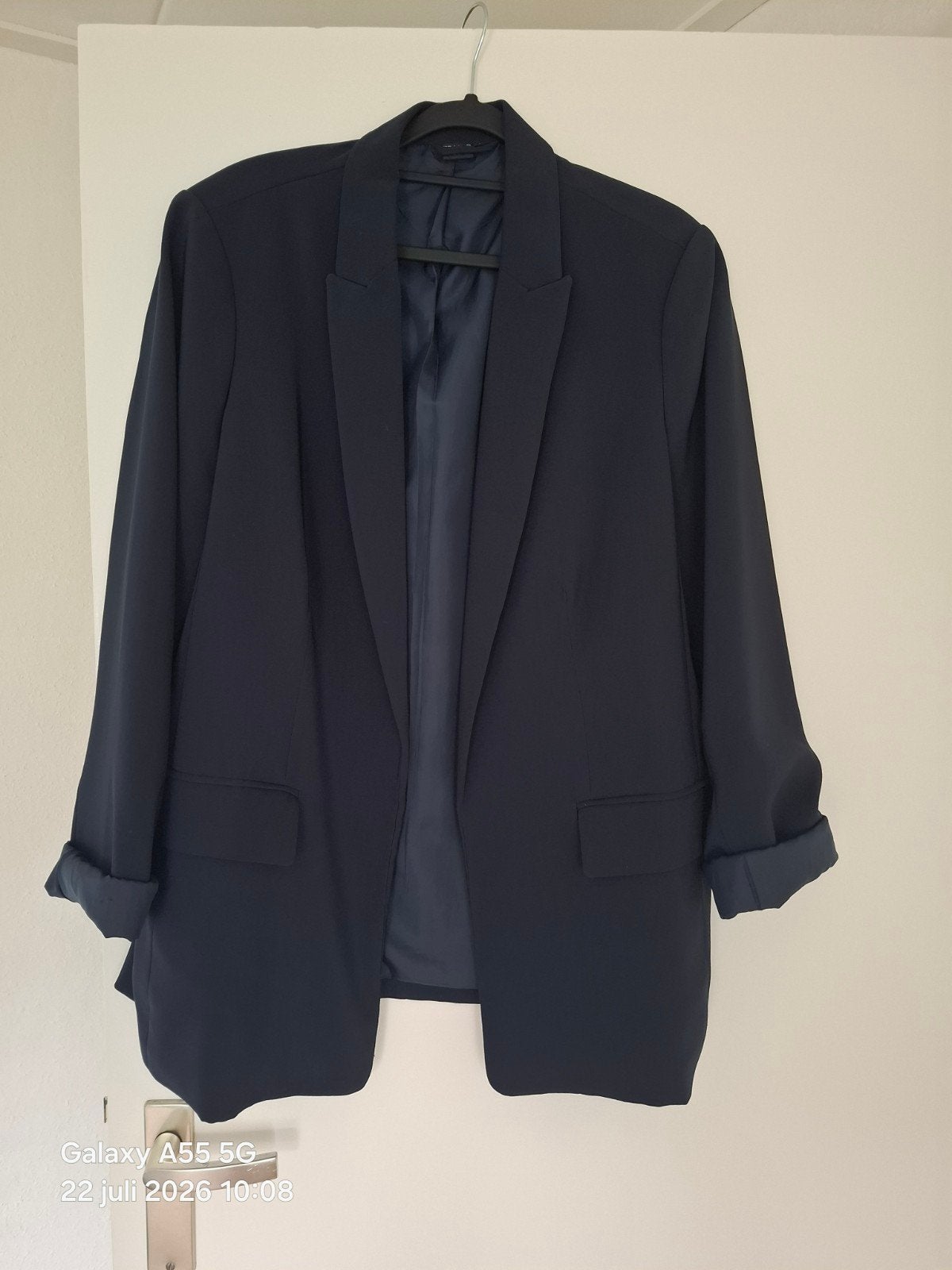 Blazer mt l, Blauw, Maat 42/44 (L), Ophalen of Verzenden, Zo goed als nieuw