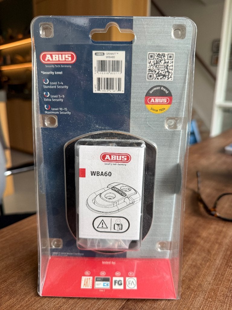 Abus Muurslot WBA60, Ophalen, Nieuw, Overige materialen, Slot