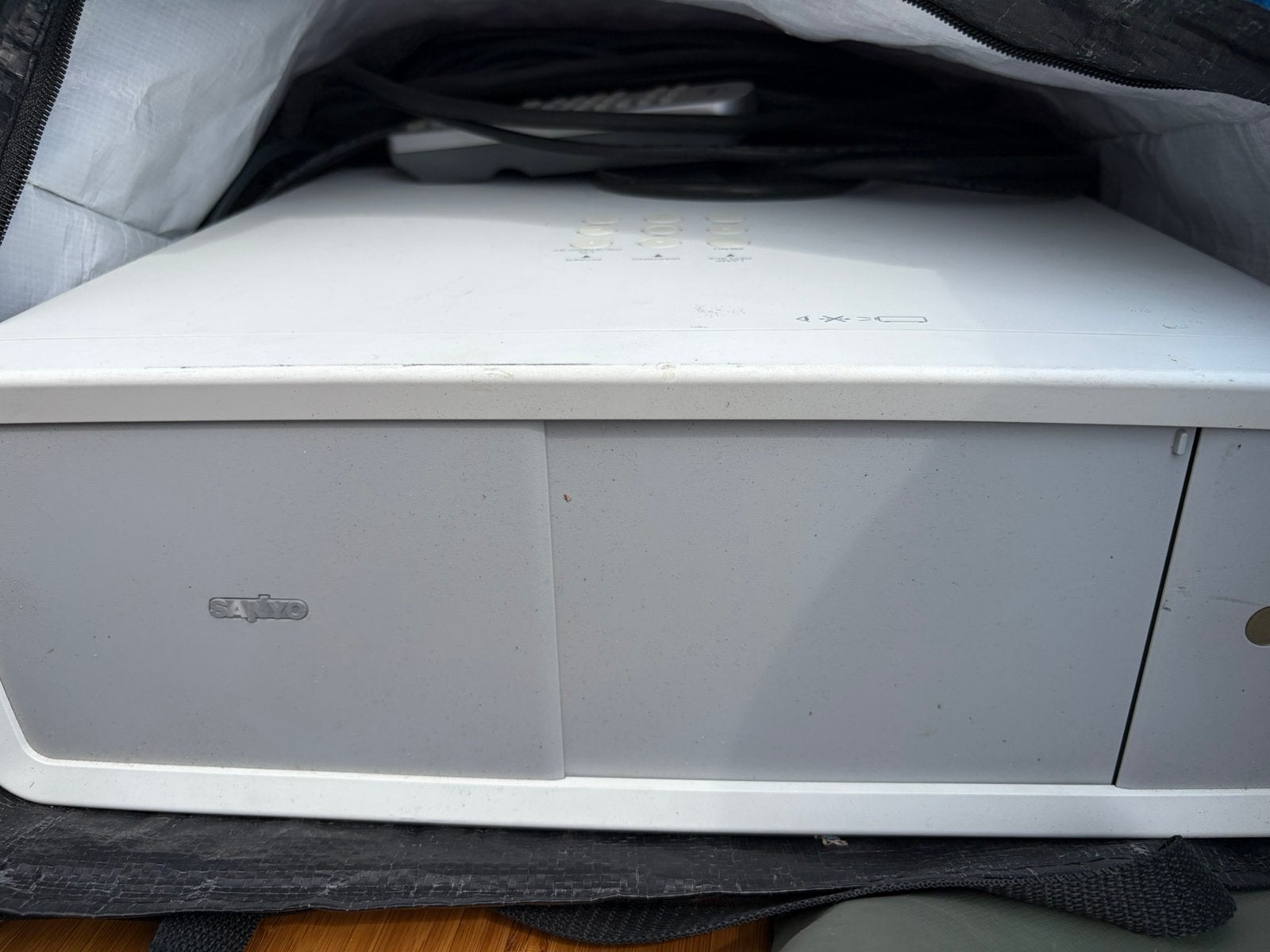 Beamer Sanyo, Ophalen, Gebruikt