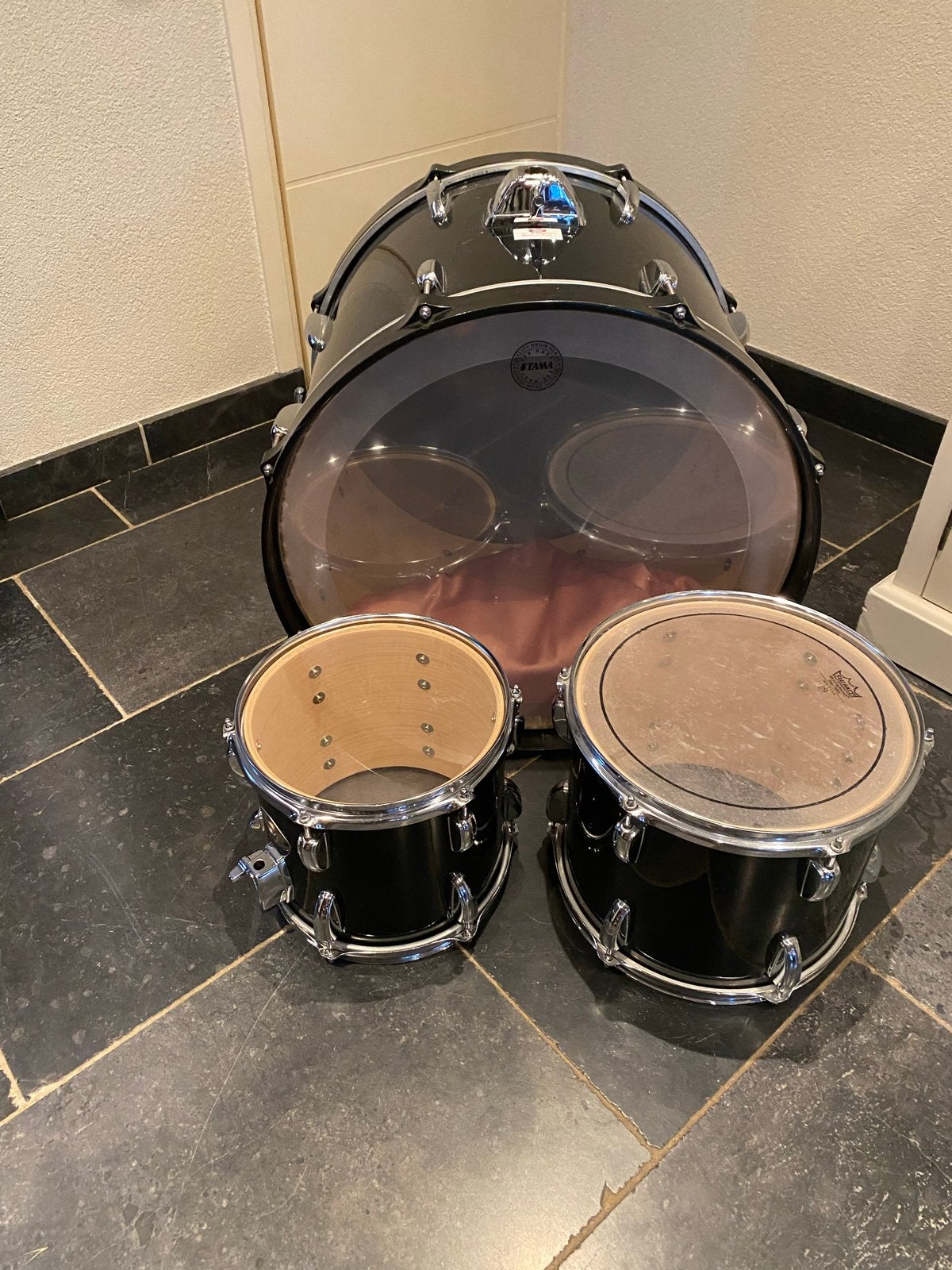 Tama Swingstar drumstel (bassdrum en toms), Muziek en Instrumenten, Ophalen, Gebruikt, Tama
