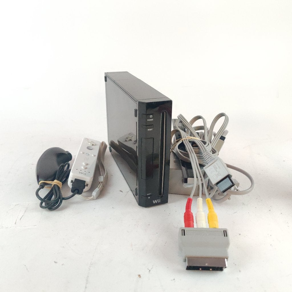 Nintendo Wii Zwart + controller || Nu voor €59.99!, Spelcomputers en Games, Games | Nintendo Wii, Overige genres, 1 speler, Ophalen of Verzenden