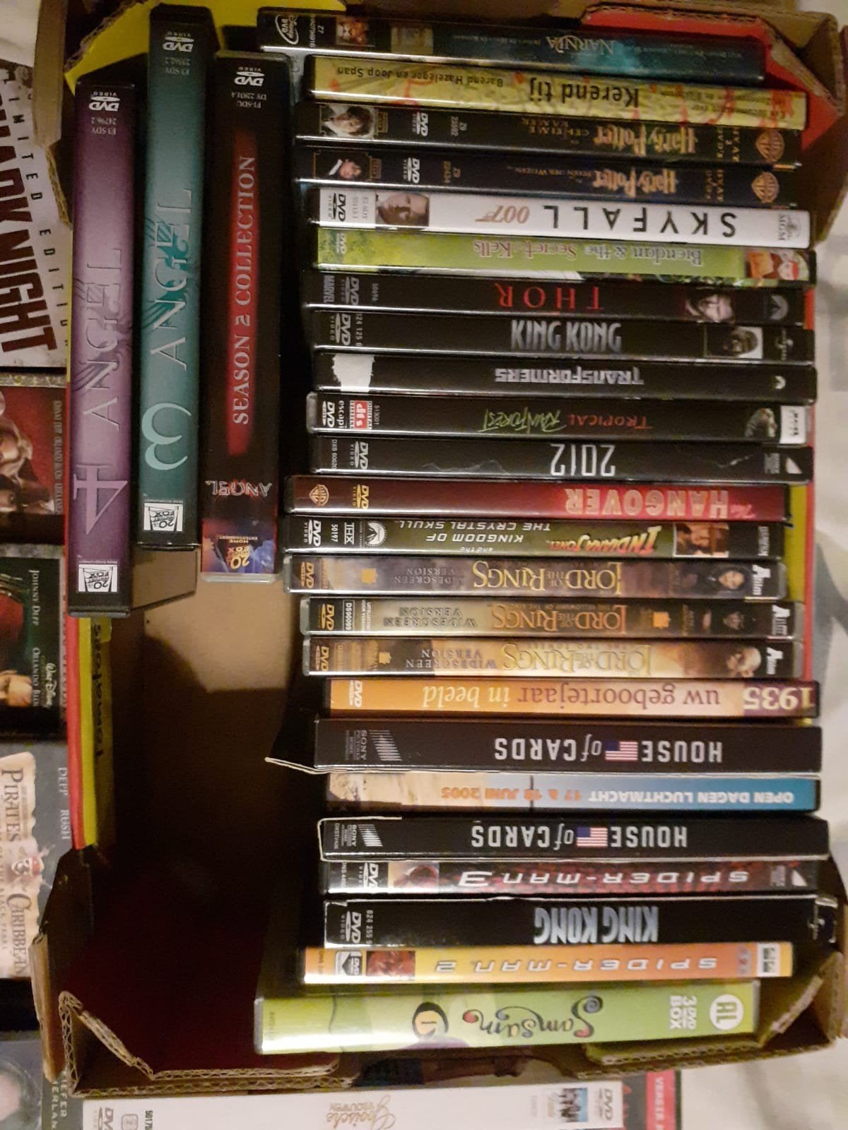Diverse dvds Moet snel weg, Alle leeftijden, Ophalen, Zo goed als nieuw
