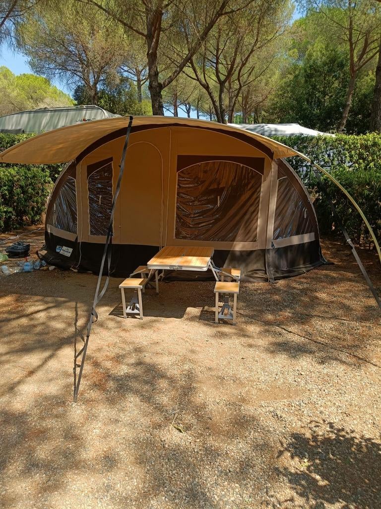 Jamet Dakota vouwwagen uit 2016, Caravans en Kamperen, Vouwwagens, Jamet, meer dan 6, Beige, Aanwezig, Ophalen