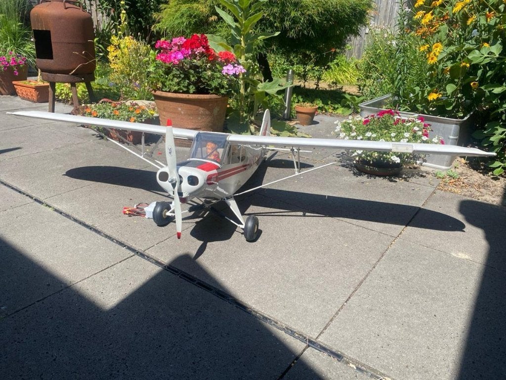 Grote RC Vliegtuig Model - ( e-flite Pa 18 Super Cub 461657, Ophalen, Nieuw