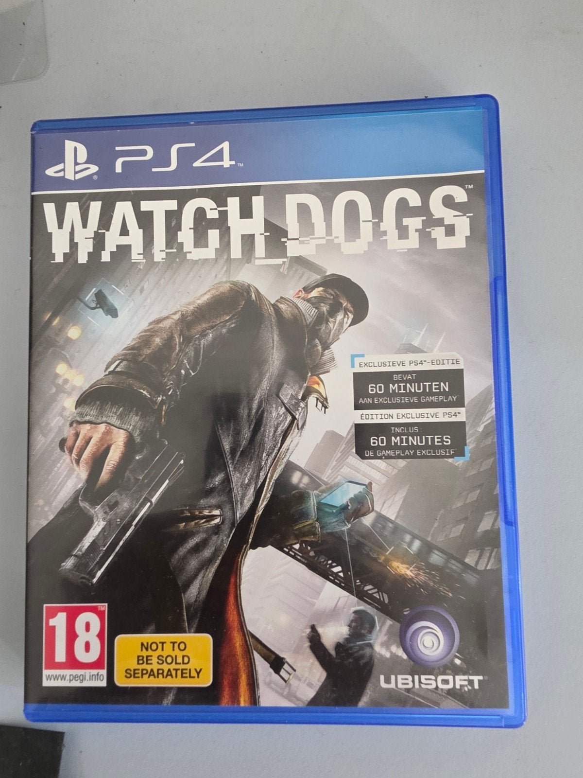 Watch Dogs PS4 - Actie/Avontuur Game (PEGI 18), Avontuur en Actie, Online, Vanaf 18 jaar, 1 speler