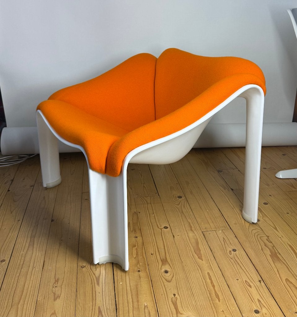 Artifort F300 lounge stoel door Pierre Paulin, Huis en Inrichting, Ophalen, Zo goed als nieuw, Kunststof, 50 tot 75 cm