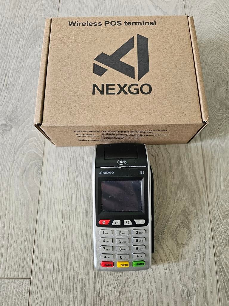Nexgo G2 draadloos gprs wifi pinautomaat POS Terminal, Zakelijke goederen, Kantoor en Winkelinrichting | Kassa's en Betaalsystemen