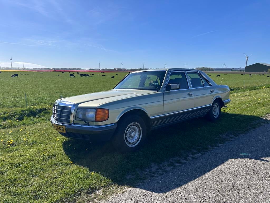Mercedes-Benz S-Klasse 3.8 380 SE AUT 1981 Groen, Auto's, Mercedes-Benz, 8 cilinders, Overige kleuren, Particulier, Sedan
